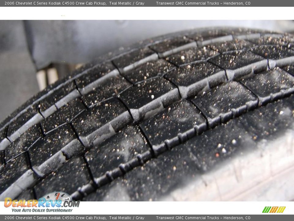 2006 Chevrolet C Series Kodiak C4500 Crew Cab Pickup Teal Metallic / Gray Photo #5