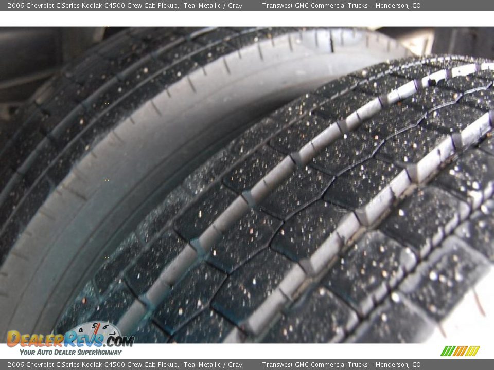 2006 Chevrolet C Series Kodiak C4500 Crew Cab Pickup Teal Metallic / Gray Photo #6