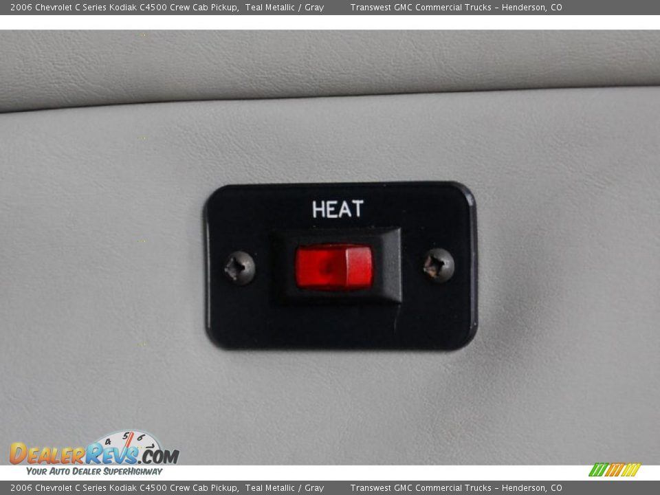 2006 Chevrolet C Series Kodiak C4500 Crew Cab Pickup Teal Metallic / Gray Photo #10