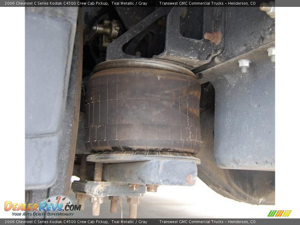 2006 Chevrolet C Series Kodiak C4500 Crew Cab Pickup Teal Metallic / Gray Photo #13