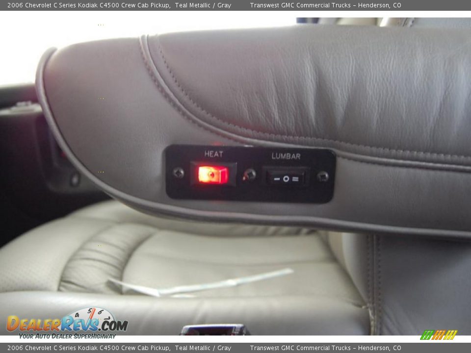 2006 Chevrolet C Series Kodiak C4500 Crew Cab Pickup Teal Metallic / Gray Photo #15