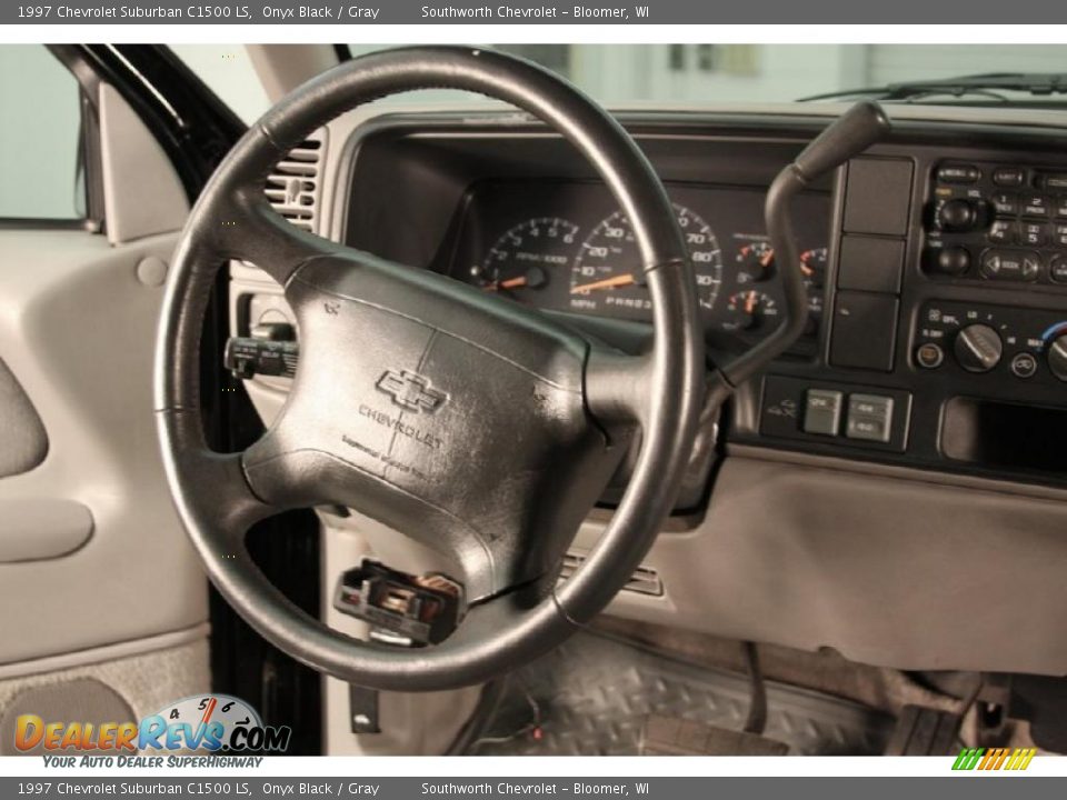 1997 Chevrolet Suburban C1500 LS Steering Wheel Photo #8