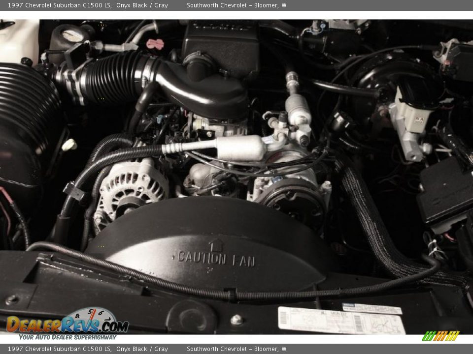 1997 Chevrolet Suburban C1500 LS 5.7 Liter OHV 16-Valve Vortec V8 Engine Photo #16