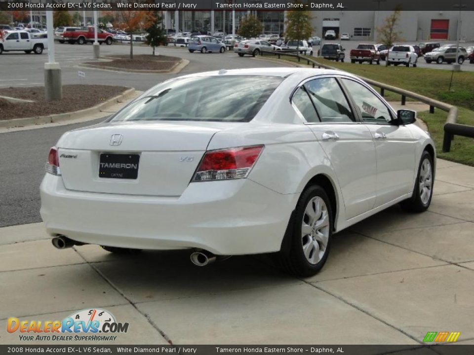 2008 Honda accord ex-l white #7