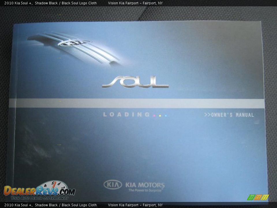 2010 Kia Soul + Shadow Black / Black Soul Logo Cloth Photo #19