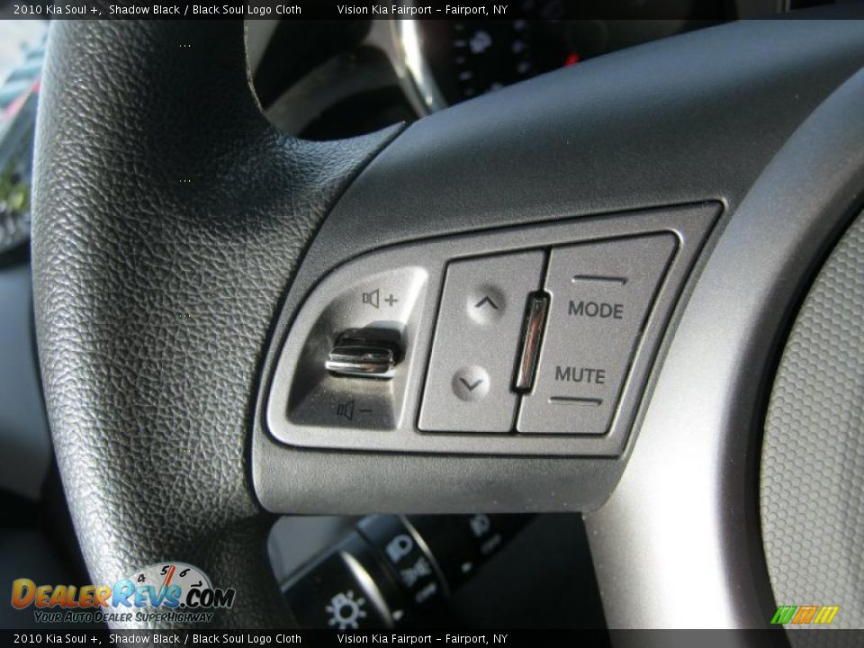 2010 Kia Soul + Shadow Black / Black Soul Logo Cloth Photo #27