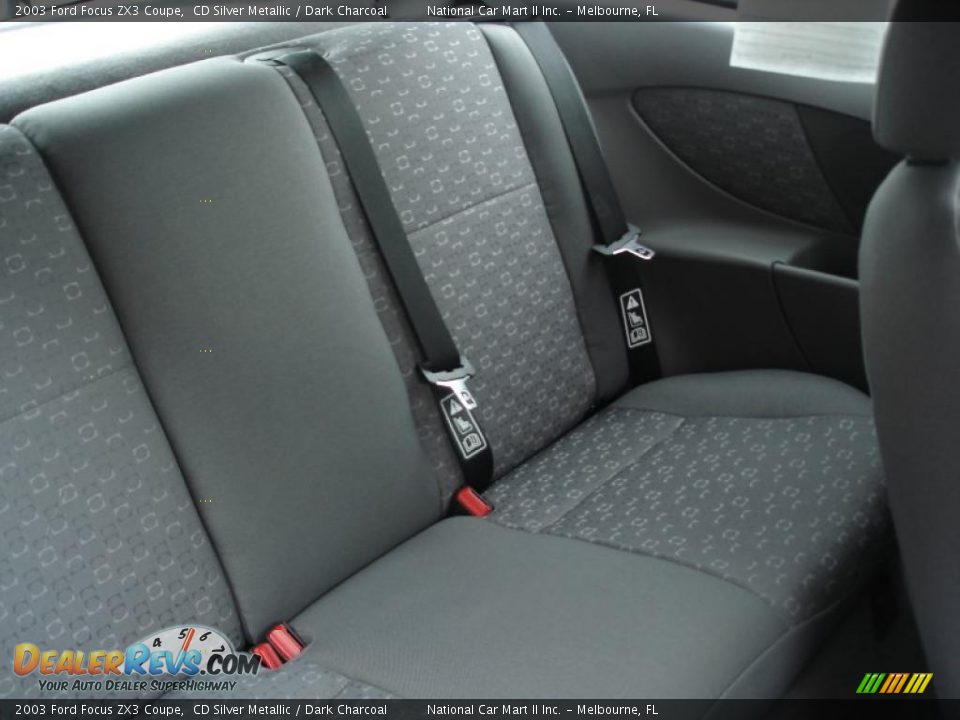 Dark Charcoal Interior - 2003 Ford Focus ZX3 Coupe Photo #18