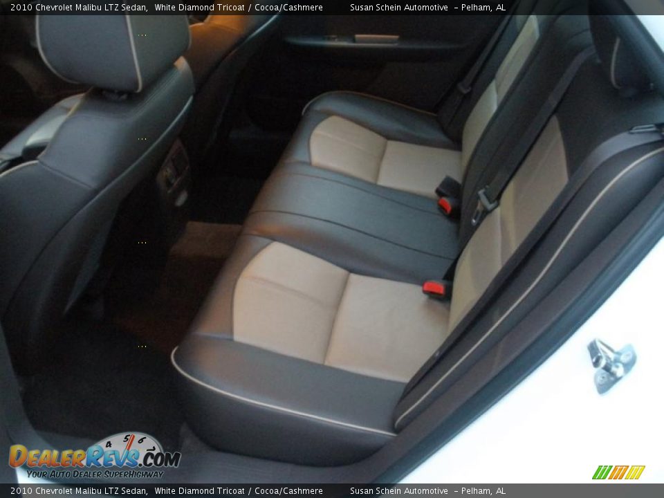 Cocoa/Cashmere Interior - 2010 Chevrolet Malibu LTZ Sedan Photo #16