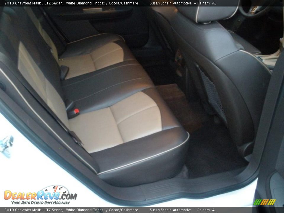 Cocoa/Cashmere Interior - 2010 Chevrolet Malibu LTZ Sedan Photo #20