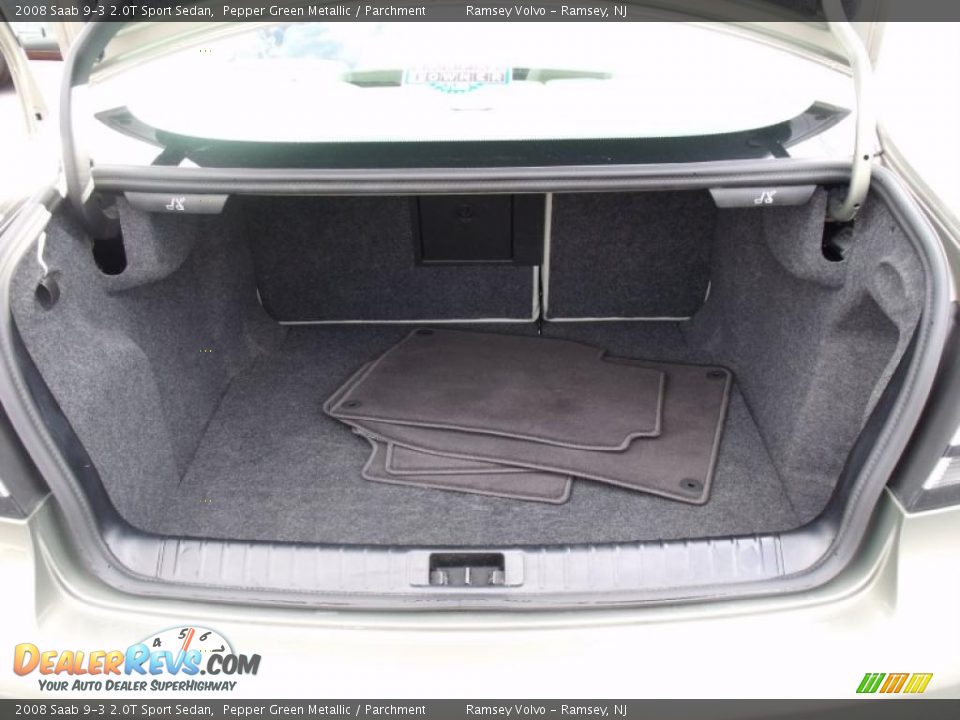 2008 Saab 9-3 2.0T Sport Sedan Trunk Photo #15