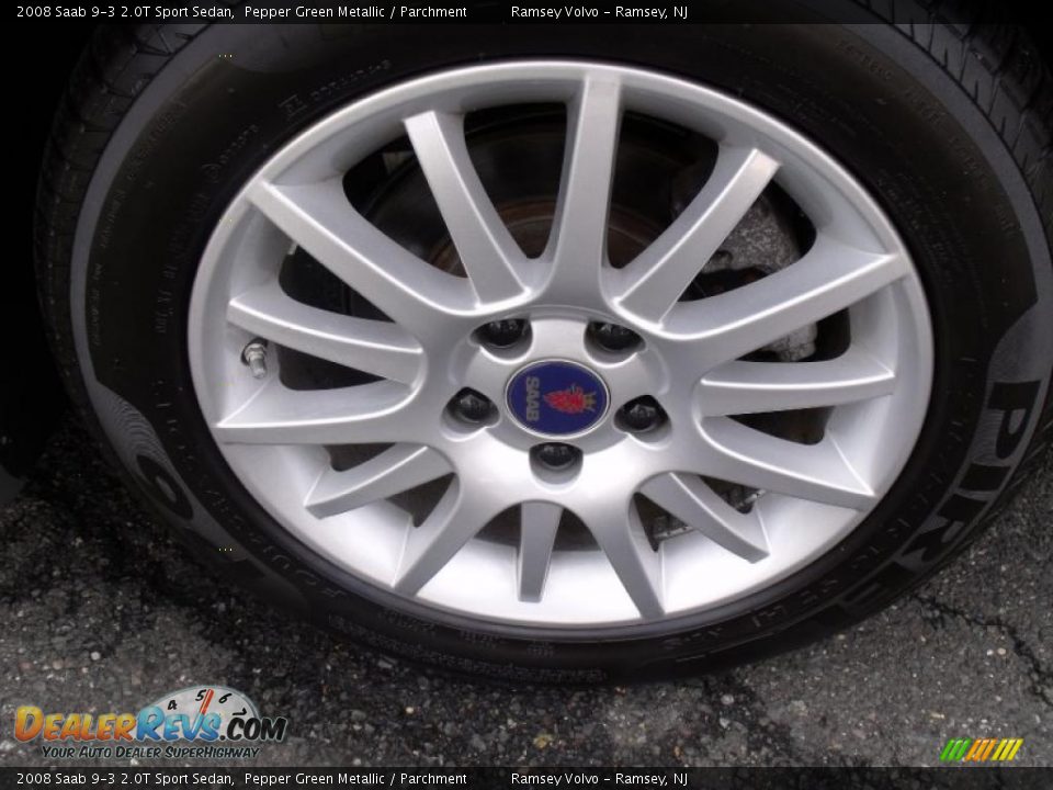 2008 Saab 9-3 2.0T Sport Sedan Wheel Photo #16