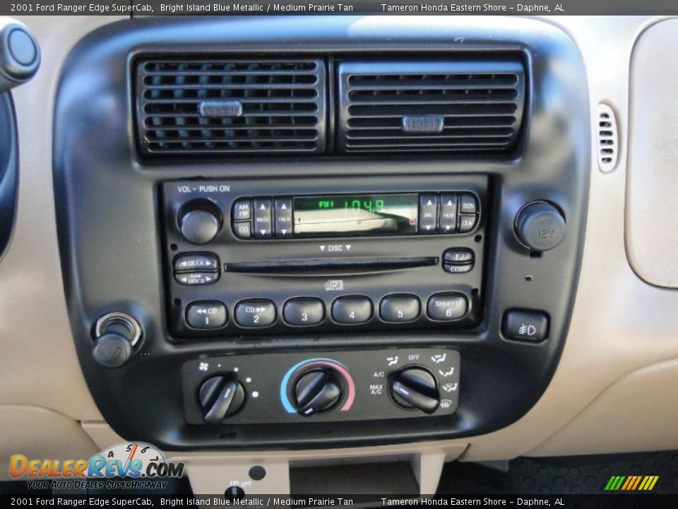 Controls of 2001 Ford Ranger Edge SuperCab Photo #19