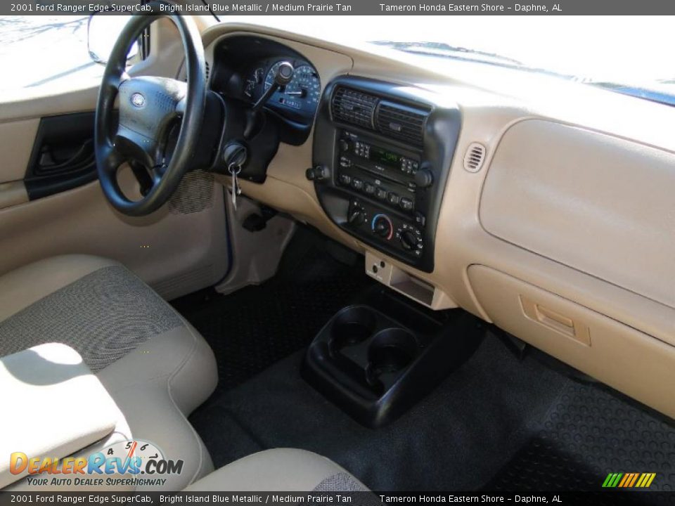 Dashboard of 2001 Ford Ranger Edge SuperCab Photo #22