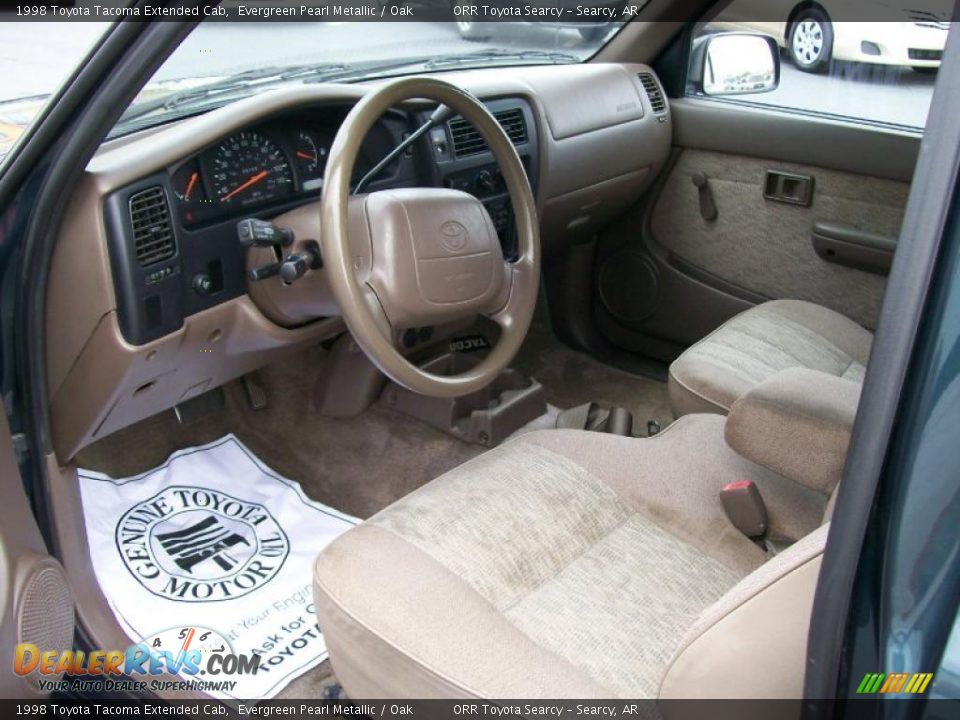 Oak Interior - 1998 Toyota Tacoma Extended Cab Photo #7