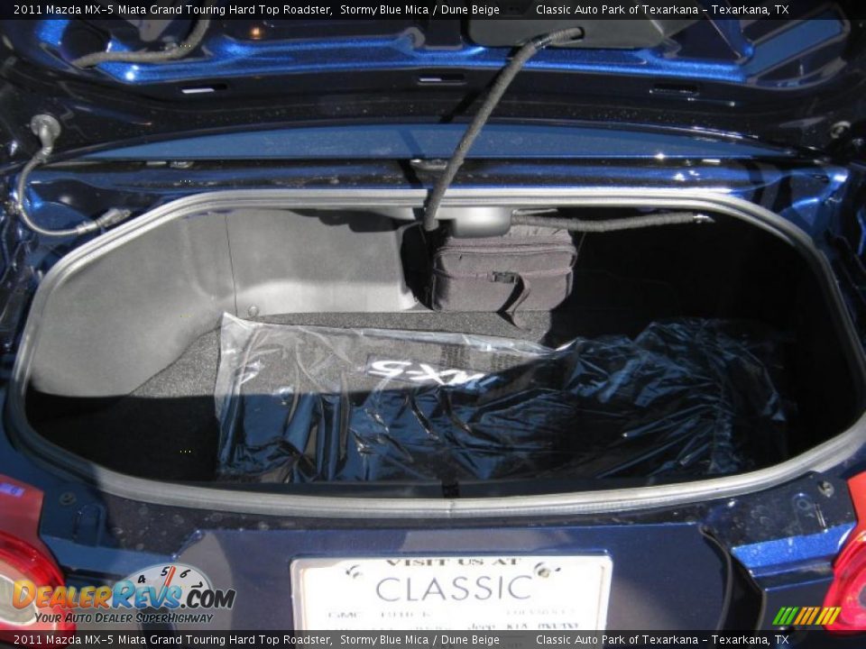 2011 Mazda MX-5 Miata Grand Touring Hard Top Roadster Trunk Photo #17