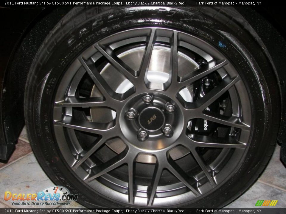 2011 Ford Mustang Shelby GT500 SVT Performance Package Coupe Wheel Photo #9