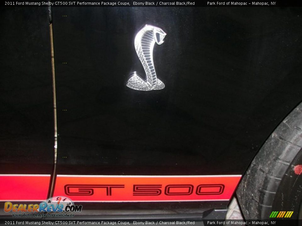 2011 Ford Mustang Shelby GT500 SVT Performance Package Coupe Logo Photo #12
