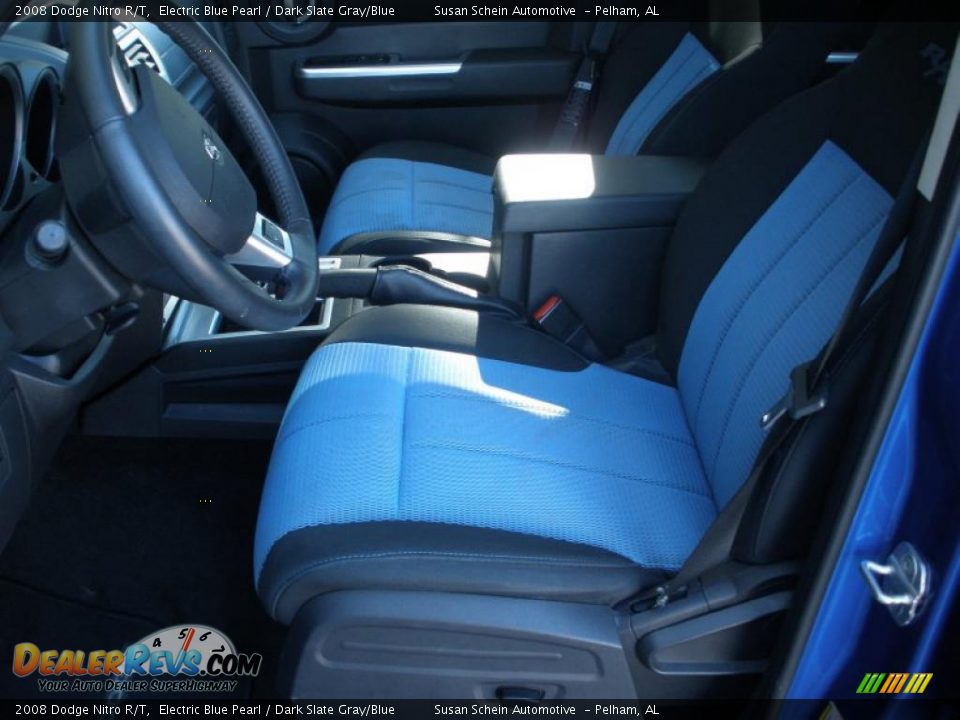 Dark Slate Gray Blue Interior 2008 Dodge Nitro R T Photo