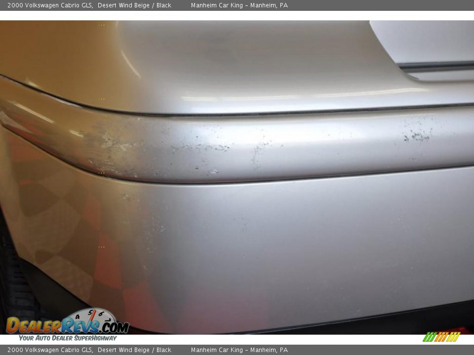 2000 Volkswagen Cabrio GLS Desert Wind Beige / Black Photo #20