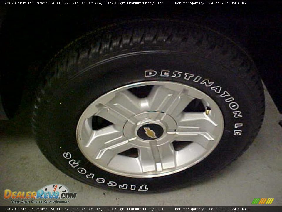 2007 Chevrolet Silverado 1500 LT Z71 Regular Cab 4x4 Wheel Photo #9