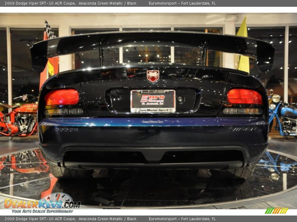 2009 Dodge Viper SRT-10 ACR Coupe Anaconda Green Metallic / Black Photo #3