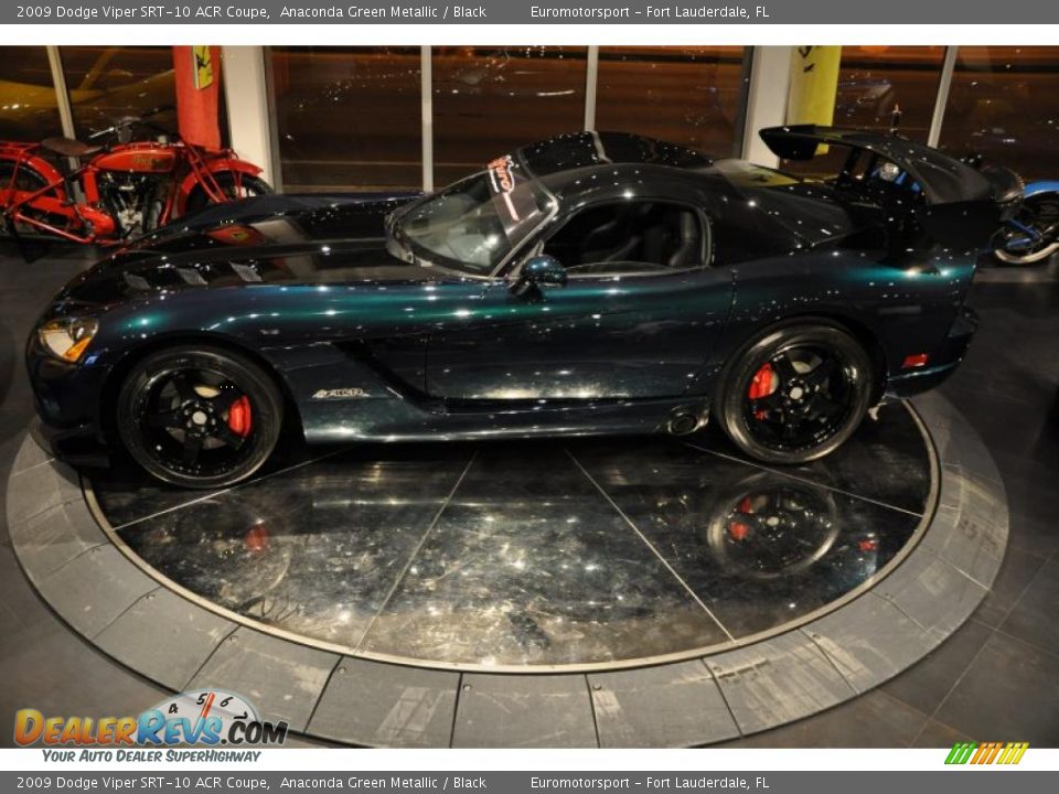 Anaconda Green Metallic 2009 Dodge Viper SRT-10 ACR Coupe Photo #24