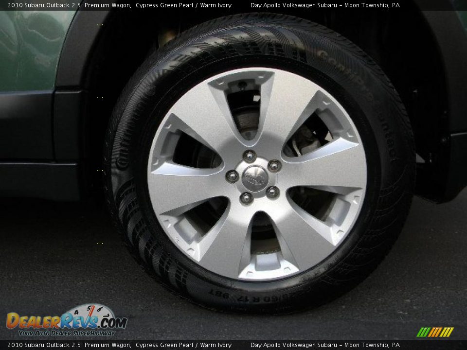 2010 Subaru Outback 2.5i Premium Wagon Wheel Photo #12