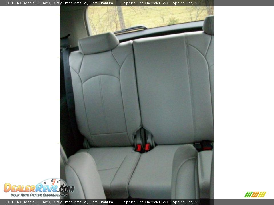 2011 GMC Acadia SLT AWD Gray Green Metallic / Light Titanium Photo #9