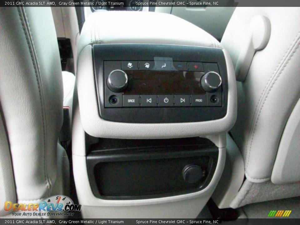 2011 GMC Acadia SLT AWD Gray Green Metallic / Light Titanium Photo #10