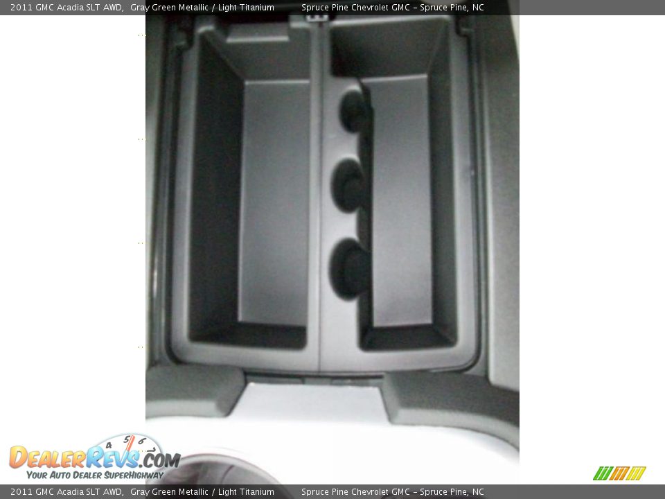 2011 GMC Acadia SLT AWD Gray Green Metallic / Light Titanium Photo #19