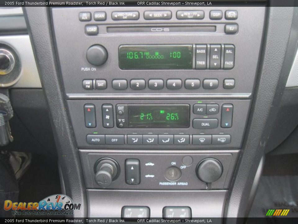 Controls of 2005 Ford Thunderbird Premium Roadster Photo #12