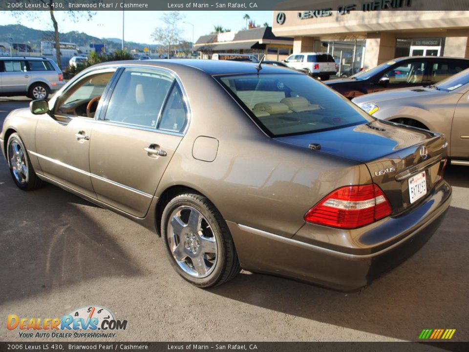 2006 Lexus LS 430 Briarwood Pearl / Cashmere Photo #5