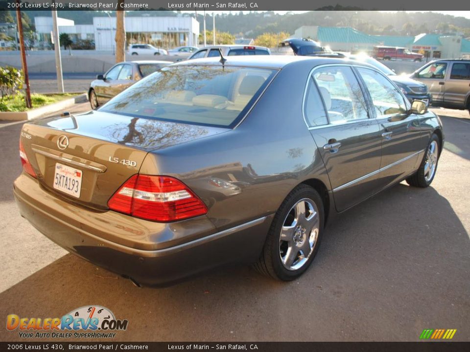 2006 Lexus LS 430 Briarwood Pearl / Cashmere Photo #7