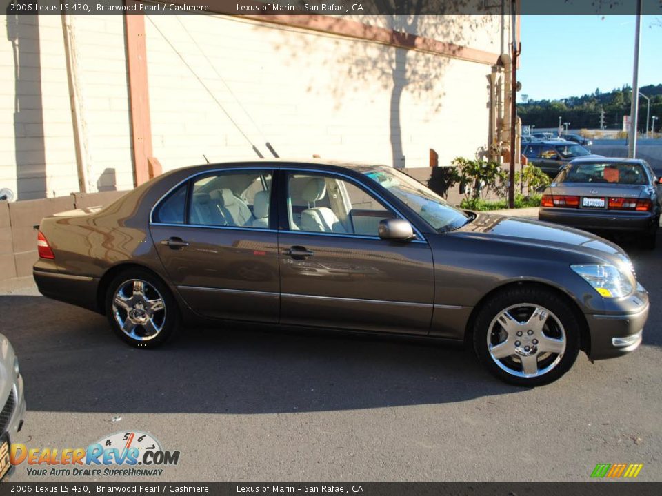 2006 Lexus LS 430 Briarwood Pearl / Cashmere Photo #8