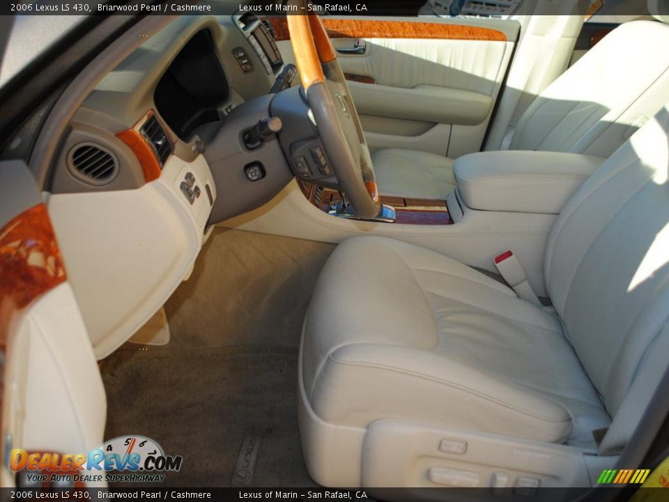 2006 Lexus LS 430 Briarwood Pearl / Cashmere Photo #13