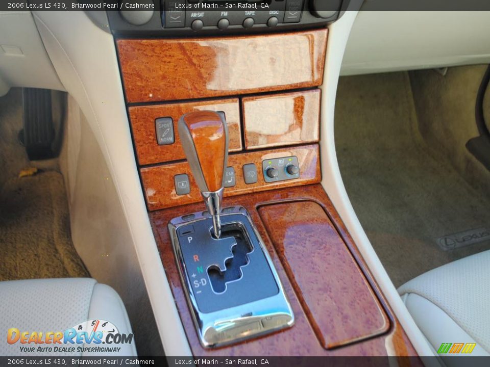 2006 Lexus LS 430 Briarwood Pearl / Cashmere Photo #16