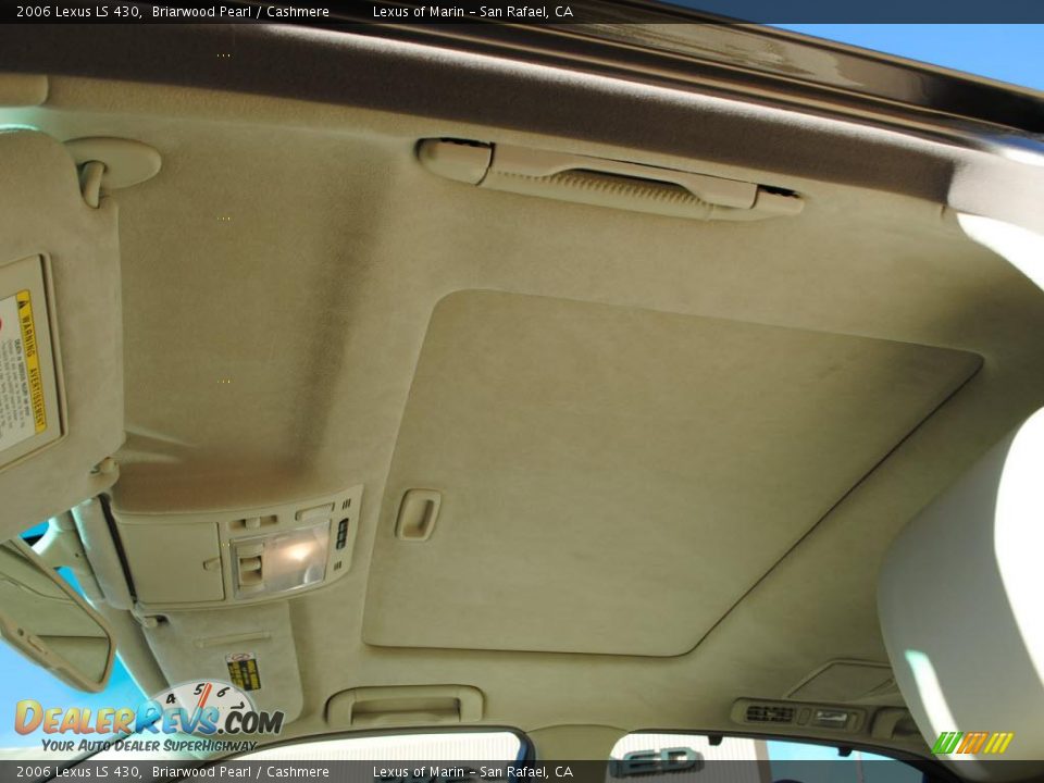 2006 Lexus LS 430 Briarwood Pearl / Cashmere Photo #17