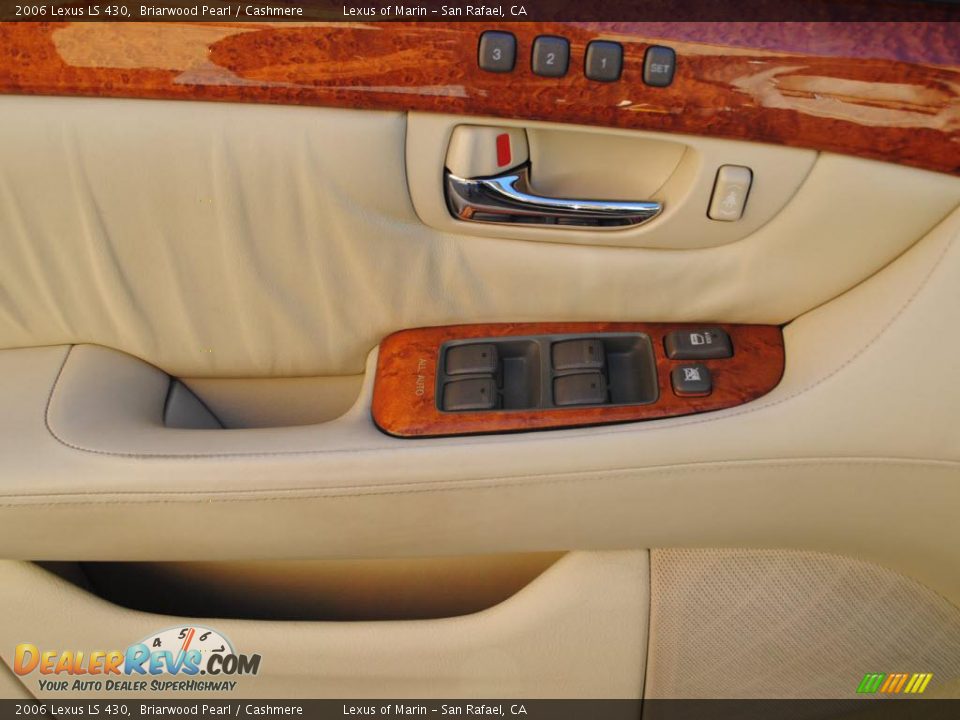 2006 Lexus LS 430 Briarwood Pearl / Cashmere Photo #18