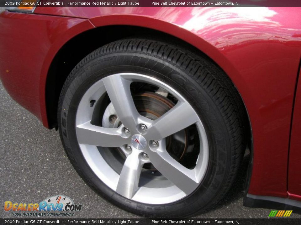 2009 Pontiac G6 GT Convertible Wheel Photo #3