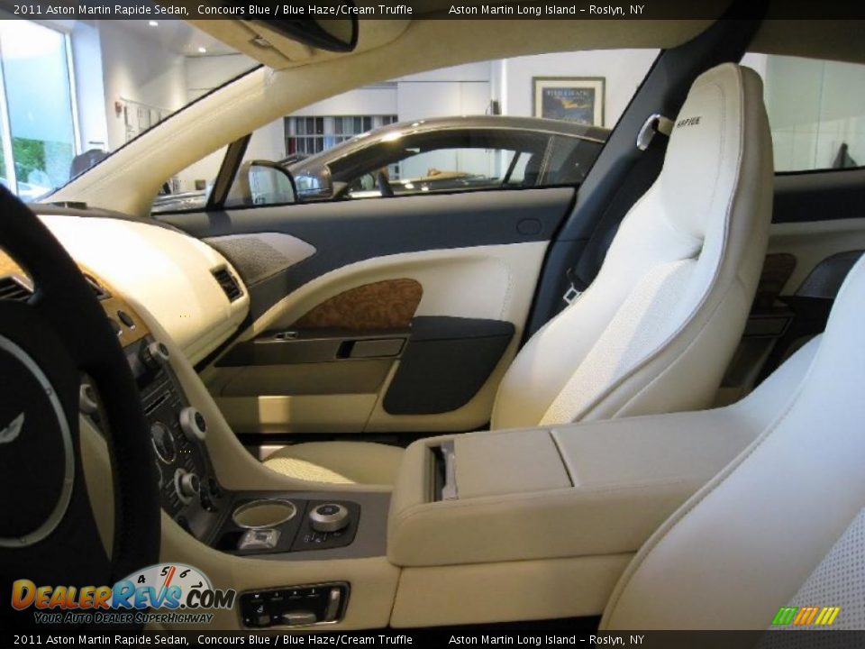 Blue Haze Cream Truffle Interior 2011 Aston Martin Rapide