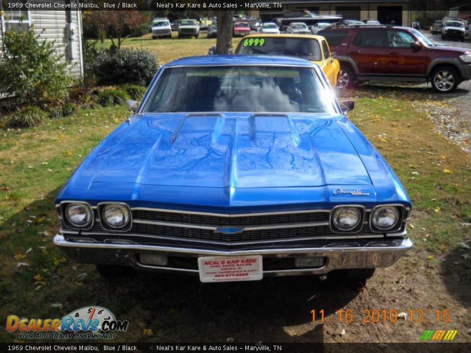1969 Chevrolet Chevelle Malibu Blue / Black Photo #5