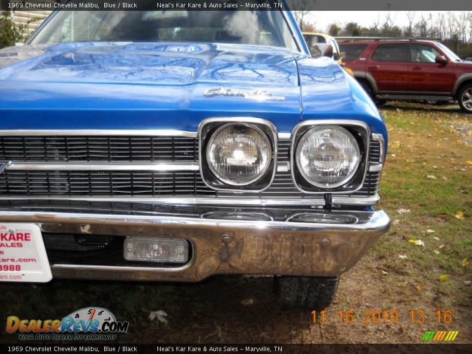 1969 Chevrolet Chevelle Malibu Blue / Black Photo #11