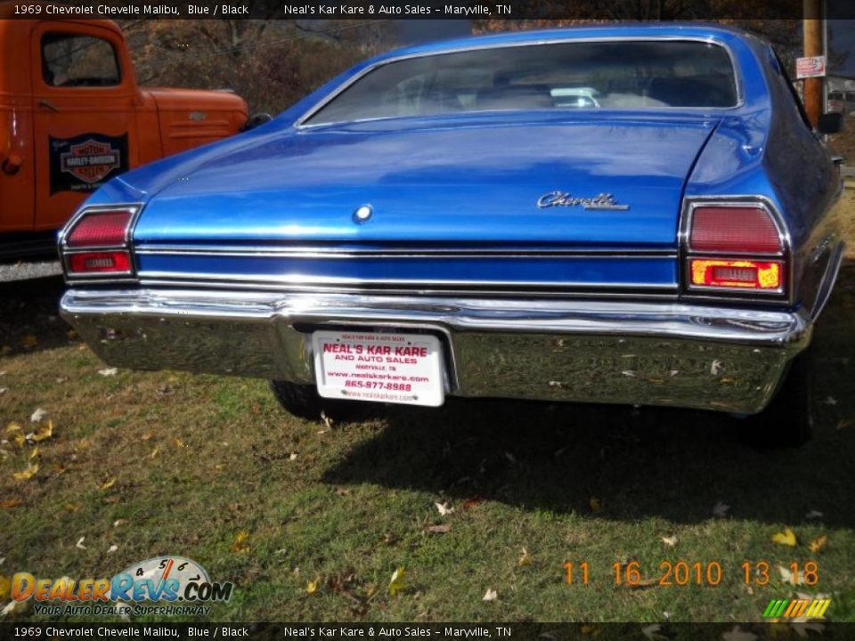 1969 Chevrolet Chevelle Malibu Blue / Black Photo #23