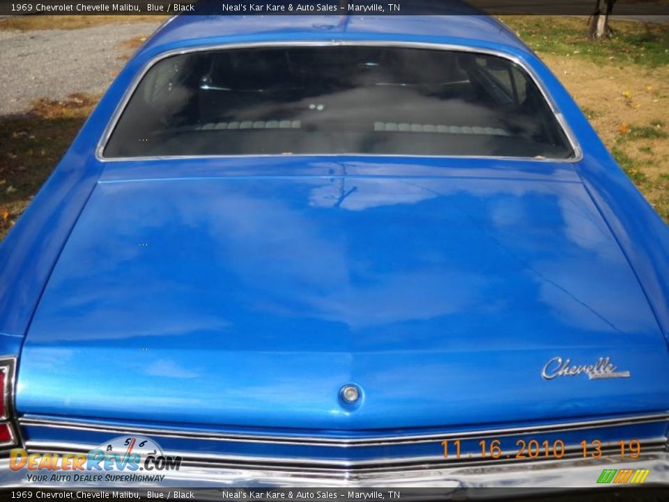 1969 Chevrolet Chevelle Malibu Blue / Black Photo #26