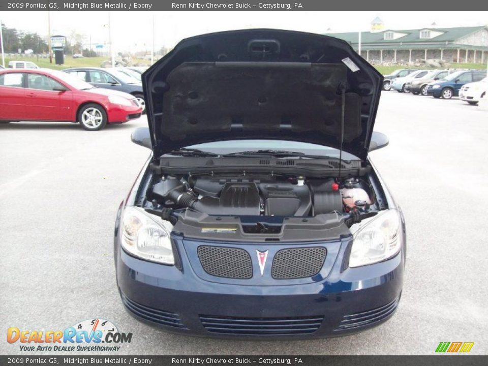 2009 Pontiac G5 Midnight Blue Metallic / Ebony Photo #17