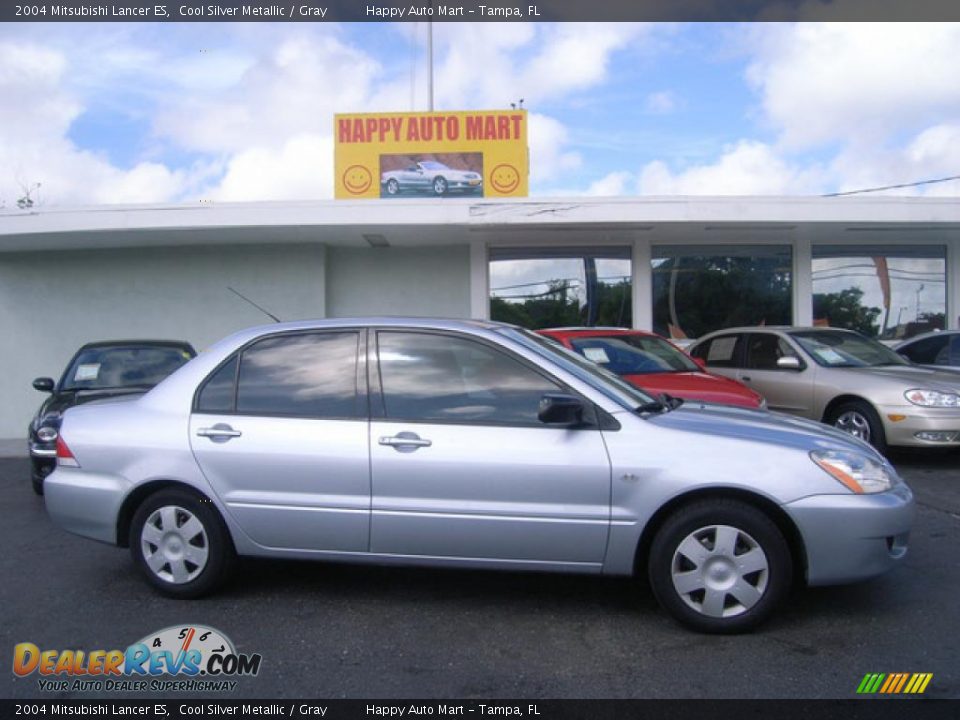 2004 Mitsubishi Lancer ES Cool Silver Metallic / Gray Photo #1