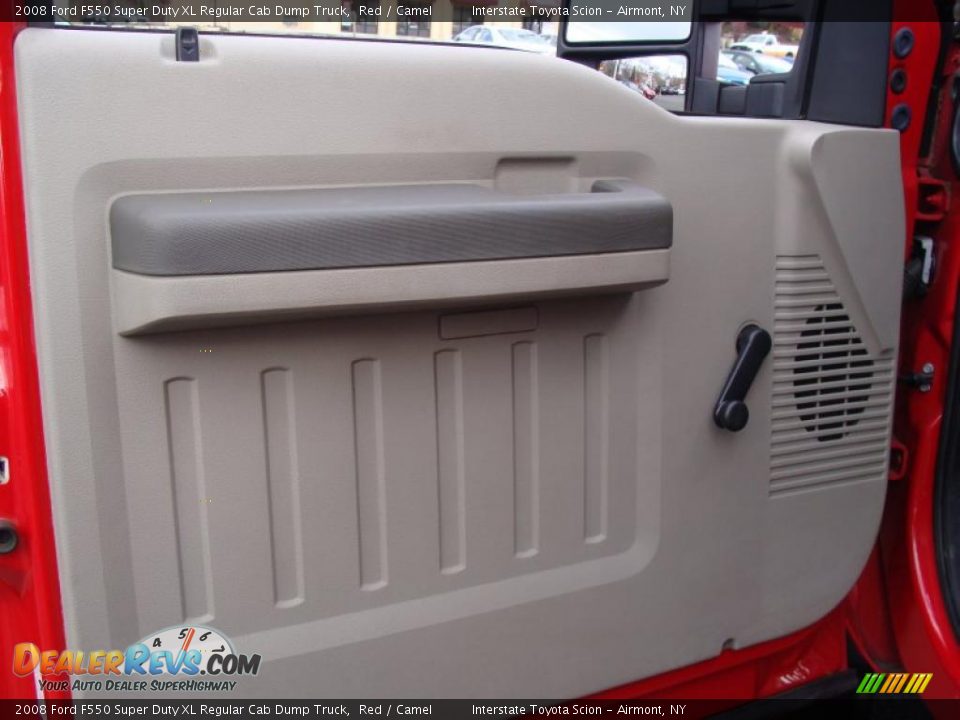 Door Panel of 2008 Ford F550 Super Duty XL Regular Cab Dump Truck Photo #8