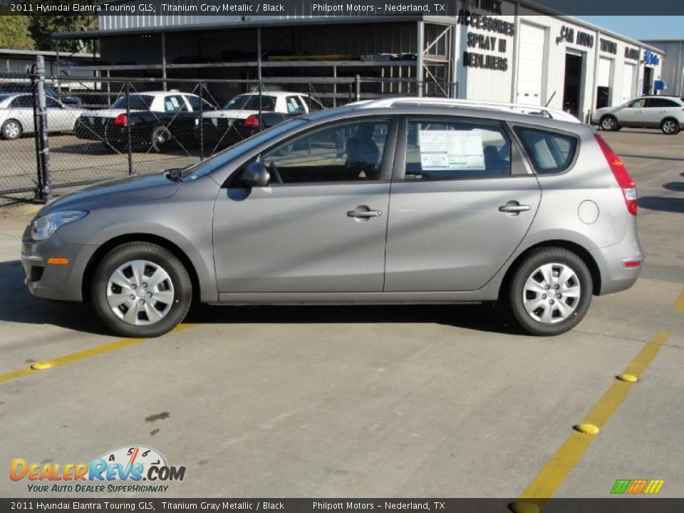 Titanium Gray Metallic 2011 Hyundai Elantra Touring GLS Photo #6