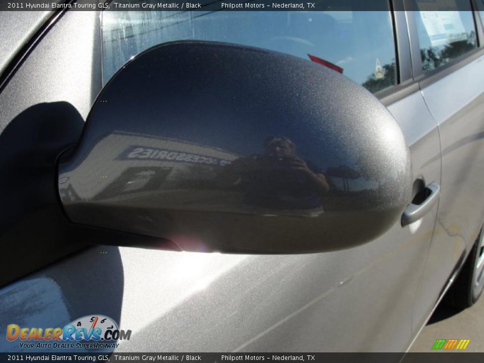 2011 Hyundai Elantra Touring GLS Titanium Gray Metallic / Black Photo #11