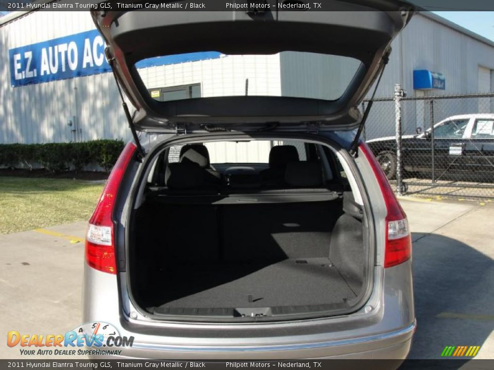 2011 Hyundai Elantra Touring GLS Titanium Gray Metallic / Black Photo #17